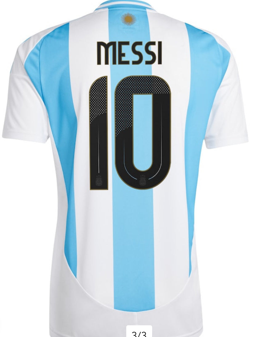 Lionel Messi 10 Argentina 2024/25 Home Jersey – Men