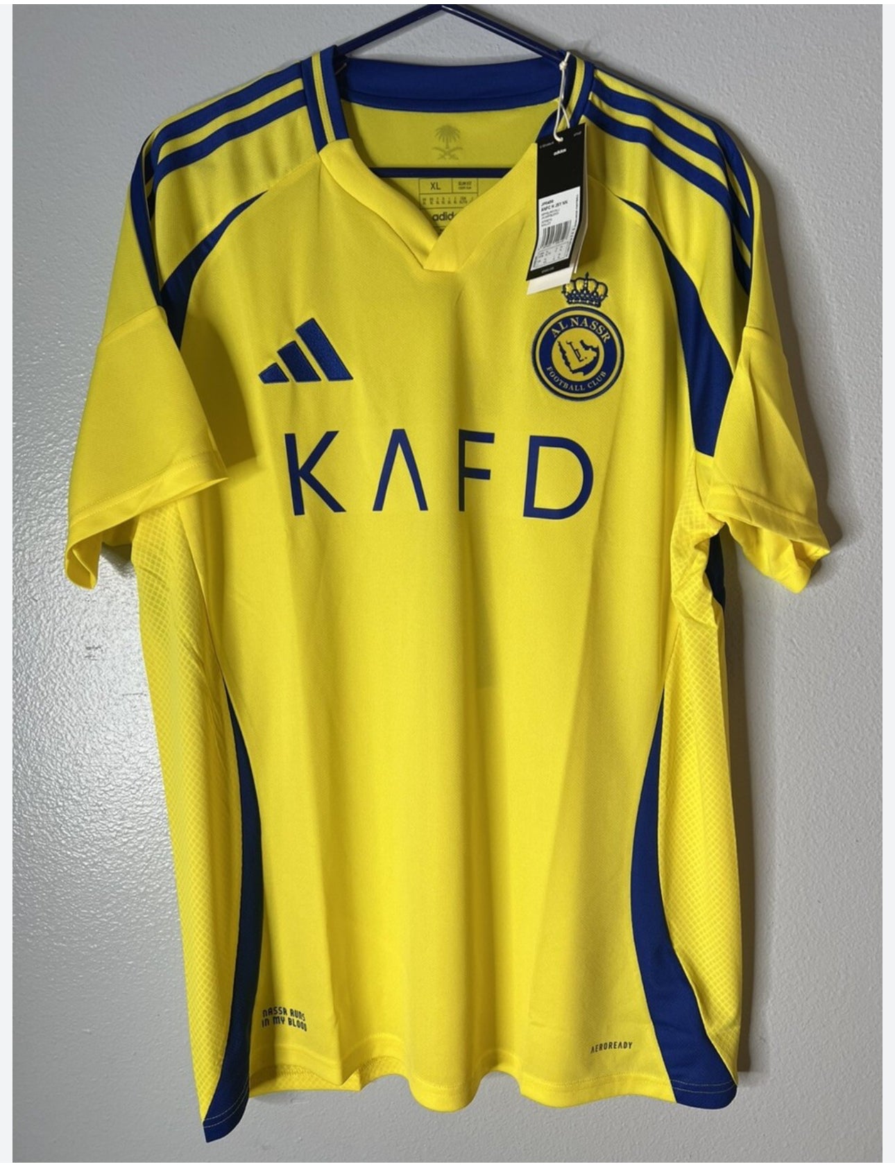 Adidas Men's Al Nassr FC 24/25 Jersey