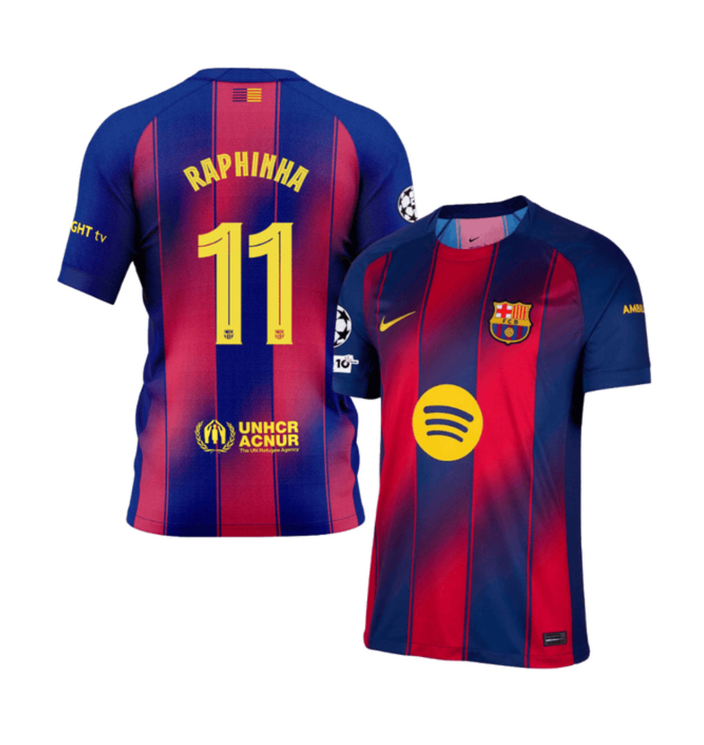 Raphinha 11 Barcelona 2025-26 Home  2 piece set
