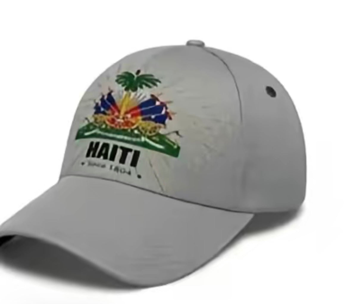 baseball cap with Haitian flag by couvri