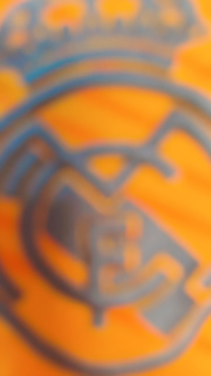 Real Madrid jerseys orange