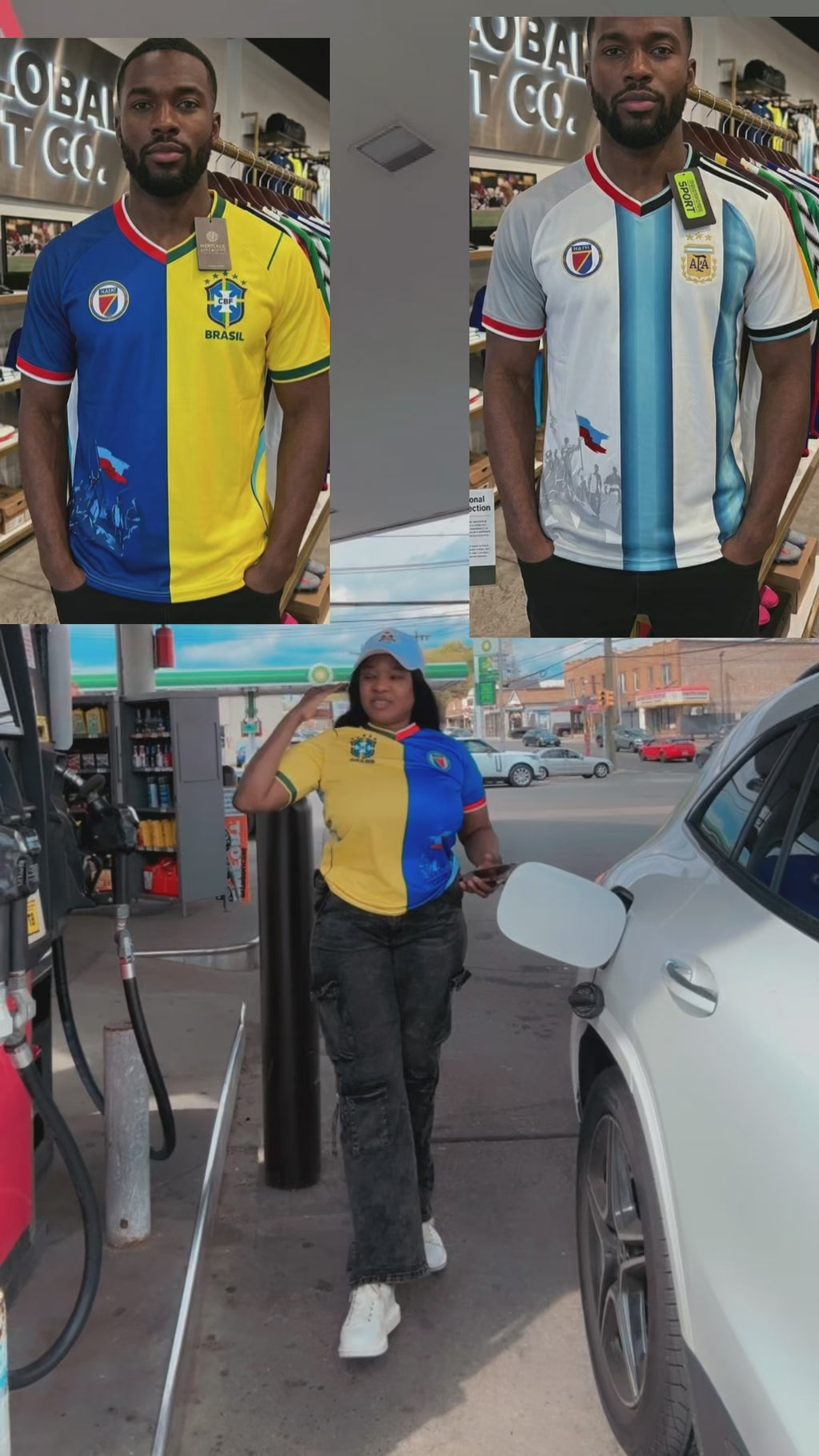 Haiti x Brésil Haïti x Argentine